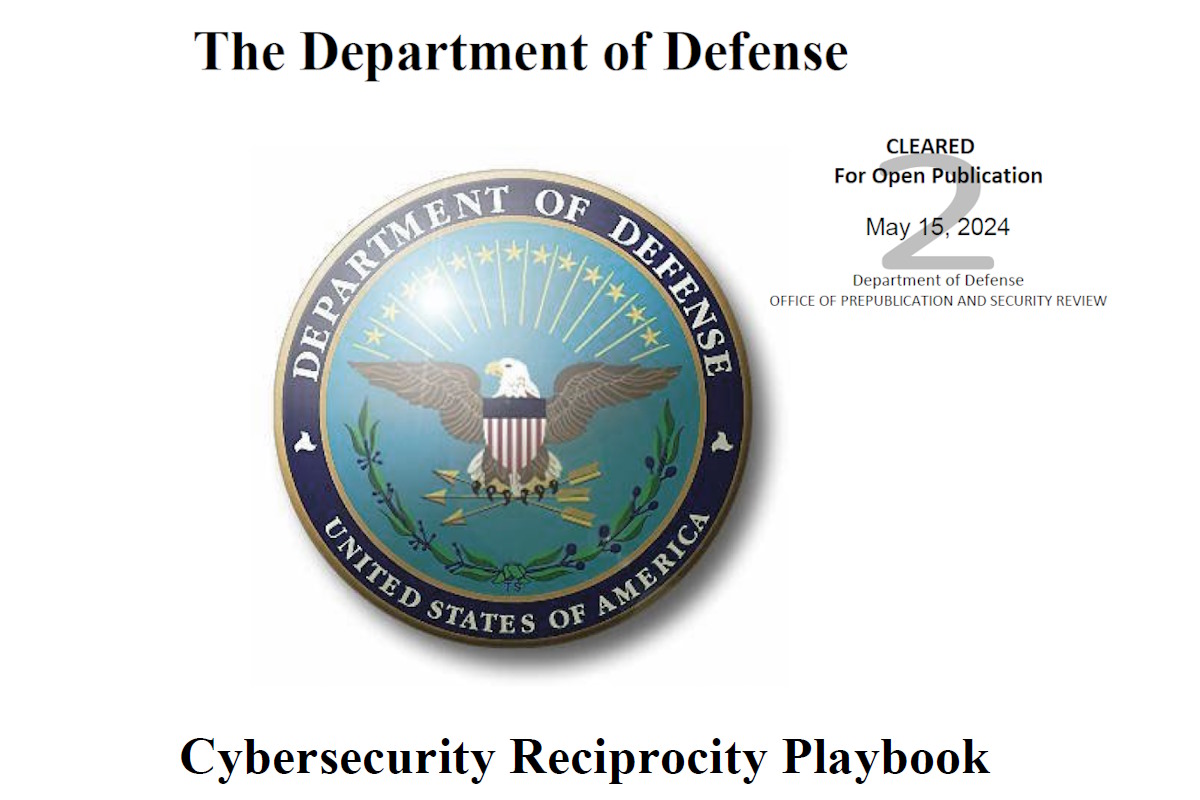 DoD CIO debuts cybersecurity reciprocity playbook to streamline system authorizations, boost cybersecurity efficiency
